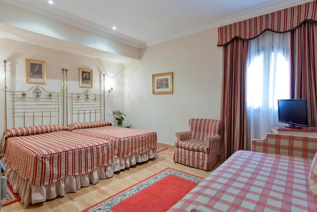 Doppel-/Zweibettzimmer mit Zustellbett