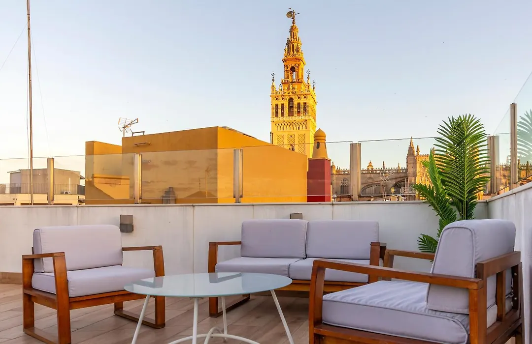 Conteros Dúplex - Terraza vistas a la Giralda-1