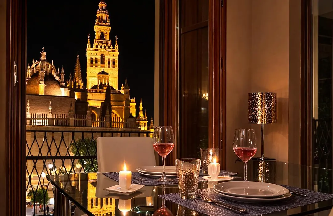 Luxury Apartment With Views To Alcazar, Cathedral And Giralda.-1