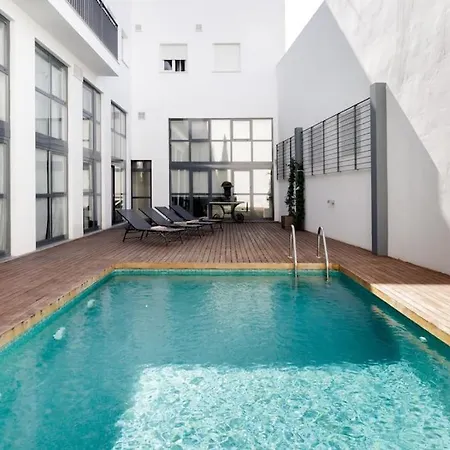 Monkeys Apartments Pool Guadalquivir-2