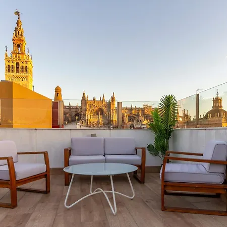 Conteros Duplex - Terraza Vistas A La Giralda-3