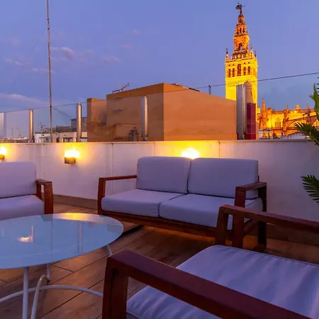 Conteros Dúplex - Terraza vistas a la Giralda-3