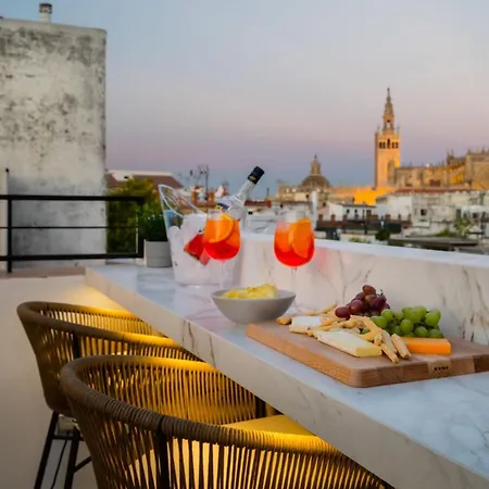 Stunning With Magnificient Terrace La Maestranza-2
