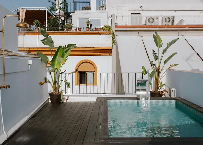 Lujoso Apartamento Con Piscina Compartida 1 Sevilla, Spanje