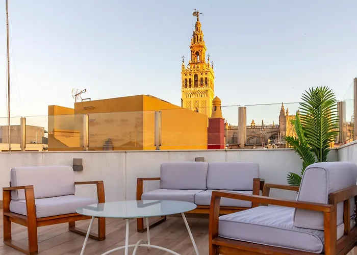 Conteros Dúplex - Terraza vistas a la Giralda Sevilla, España