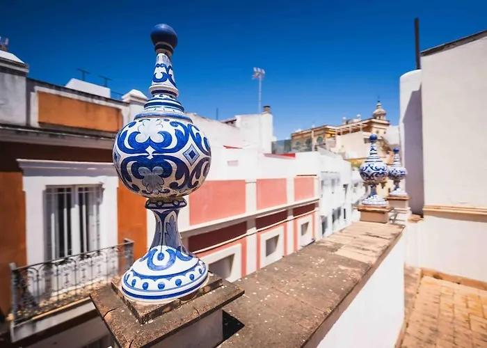 Ático con terraza privada cerca de la catedral
