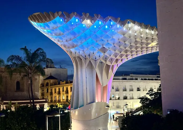 Apartamento con vista a las setas