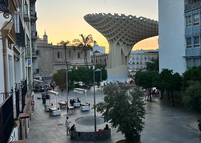 Apartamento con vista a las setas