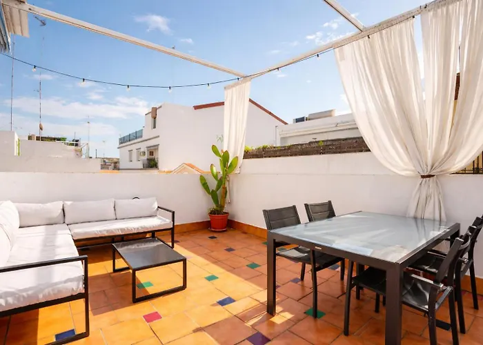 Ferienwohnung Atico La Azotea Con Terraza Privada Sevilla, Spanien