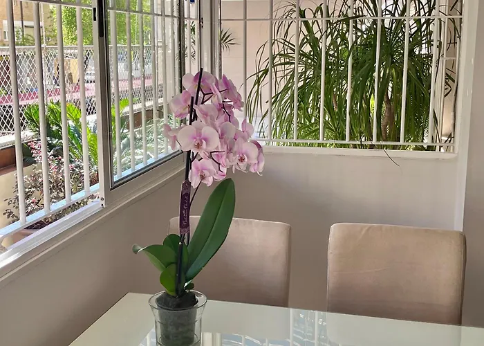 Apartamento con gran terraza jardín cerca del centro