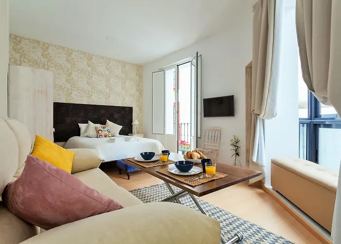 Hostly Acetres 1A Loft In City Center, Comunal Terrace, Fibre, Parking Optional